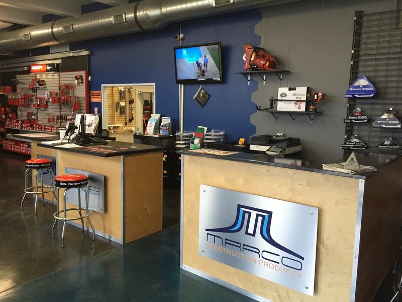 Marco Construction Products - showroom