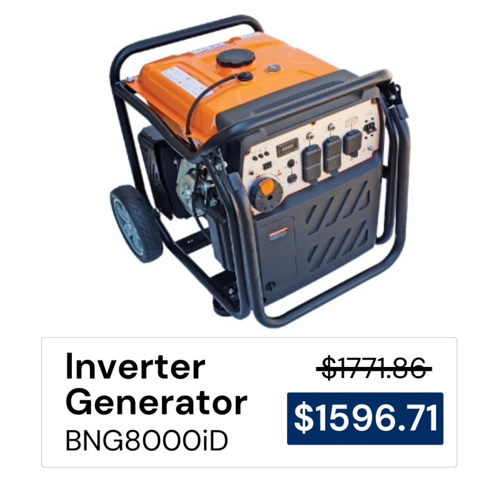 BN 8000 Inverter Generator