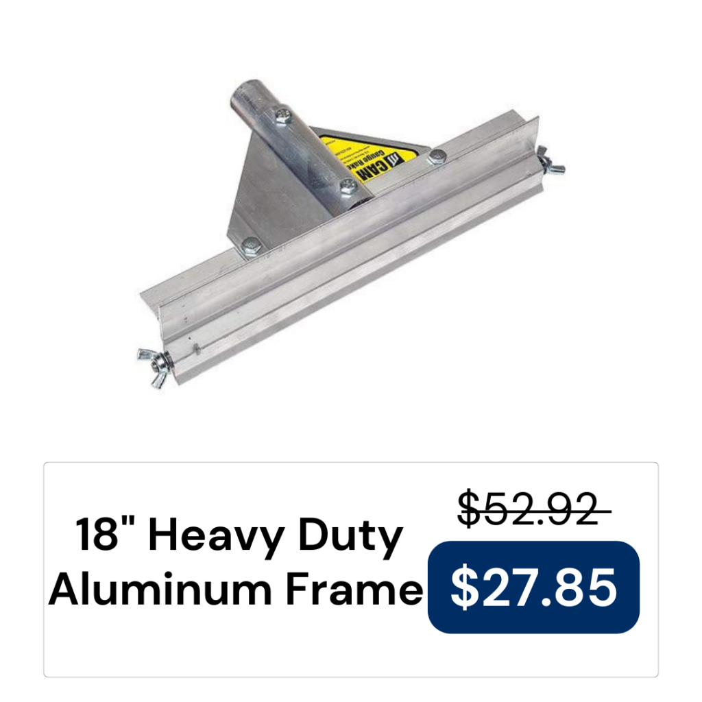 18" Heavy Duty Aluminum Frame
