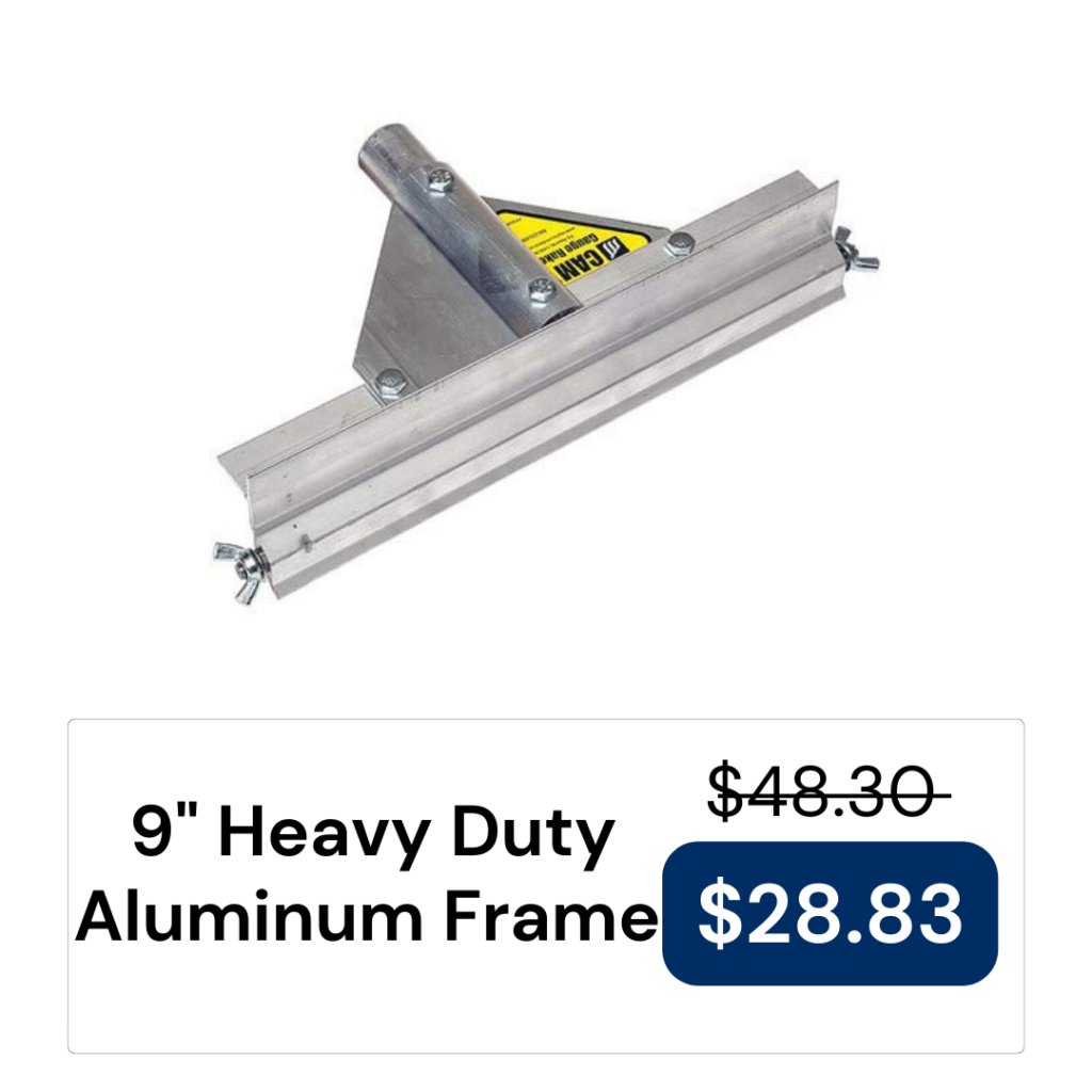 9" Heavy Duty Aluminum Frame
