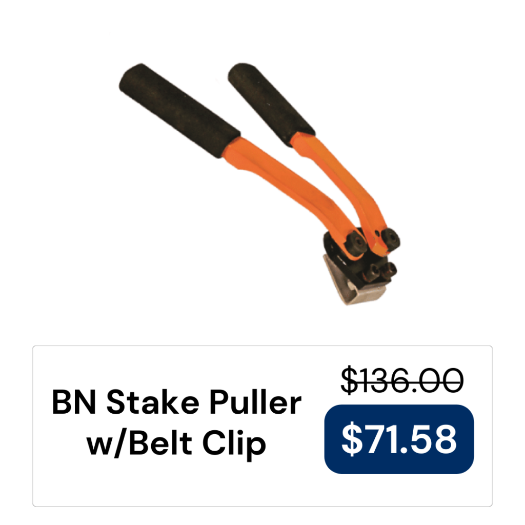 BN Stake Puller with Belt Clip