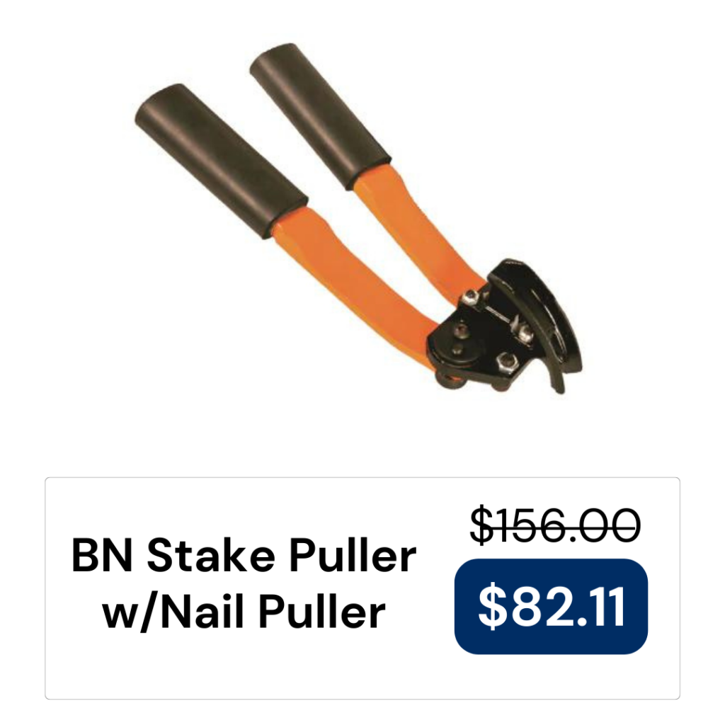 BN Stake Puller with Nail Puller