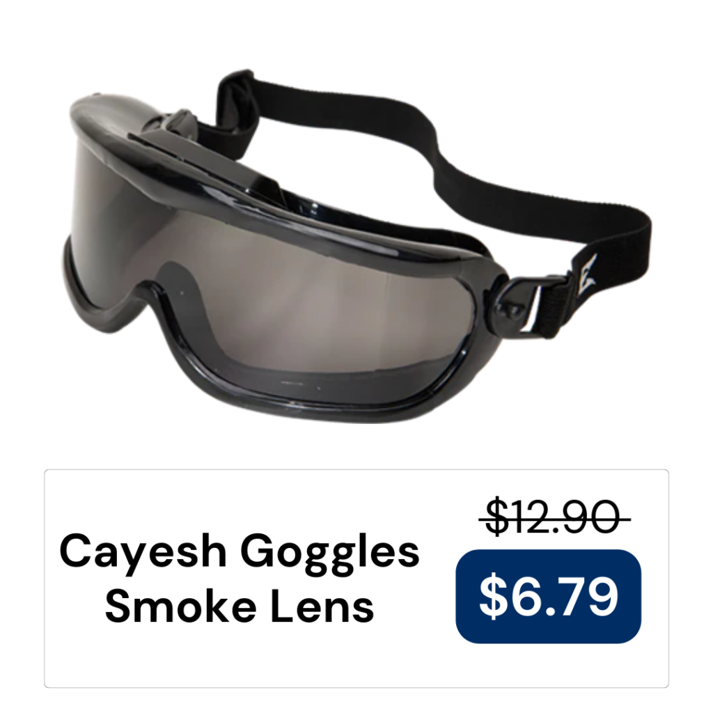 Cayesh Goggles Smoke Lens